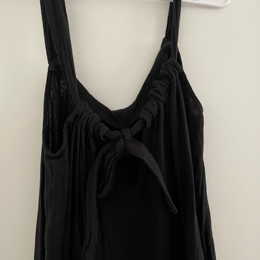 Comfortable Black Sleeveless Dress